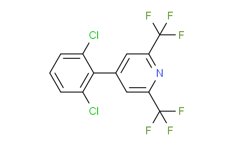 2,6-Bis(trifluoromethyl)-4-(2,6-dichlorophenyl)pyridine