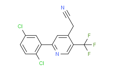 AM65062 | 1361864-41-6 | 2-(2,5-Dichlorophenyl)-5-(trifluoromethyl)pyridine-4-acetonitrile