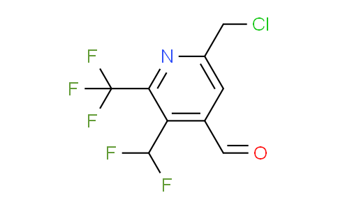 AM65082 | 1361839-53-3 | 6-(Chloromethyl)-3-(difluoromethyl)-2-(trifluoromethyl)pyridine-4-carboxaldehyde