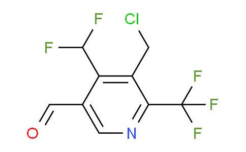 AM65090 | 1361729-08-9 | 3-(Chloromethyl)-4-(difluoromethyl)-2-(trifluoromethyl)pyridine-5-carboxaldehyde