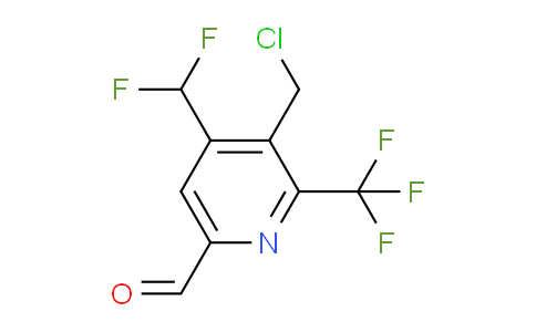 AM65093 | 1361784-08-8 | 3-(Chloromethyl)-4-(difluoromethyl)-2-(trifluoromethyl)pyridine-6-carboxaldehyde