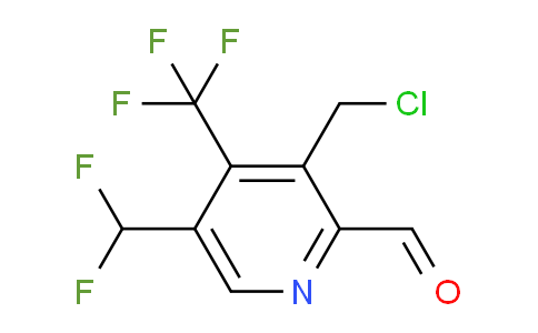 AM65096 | 1361912-60-8 | 3-(Chloromethyl)-5-(difluoromethyl)-4-(trifluoromethyl)pyridine-2-carboxaldehyde