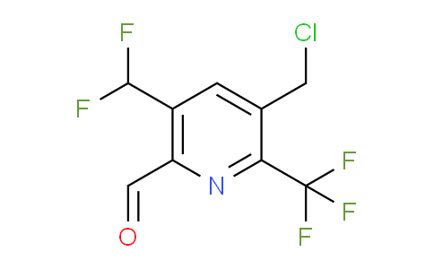 AM65100 | 1361805-87-9 | 3-(Chloromethyl)-5-(difluoromethyl)-2-(trifluoromethyl)pyridine-6-carboxaldehyde