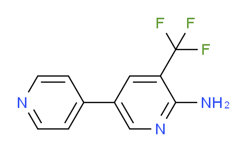 5-(Pyridin-4-yl)-3-(trifluoromethyl)pyridin-2-amine
