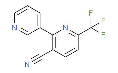 2-(Pyridin-3-yl)-6-(trifluoromethyl)nicotinonitrile