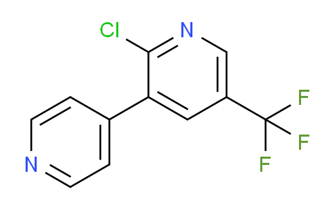 2-Chloro-3-(pyridin-4-yl)-5-(trifluoromethyl)pyridine