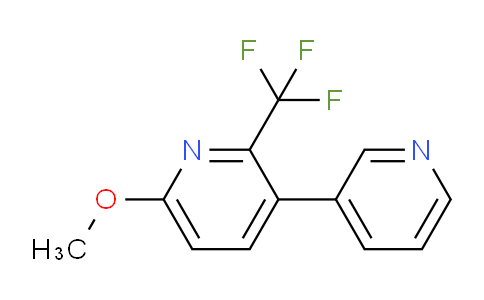 AM65146 | 1214389-33-9 | 6-Methoxy-3-(pyridin-3-yl)-2-(trifluoromethyl)pyridine