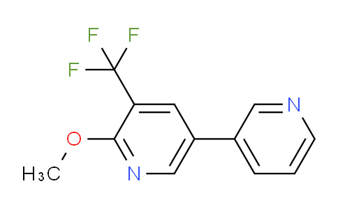 2-Methoxy-5-(pyridin-3-yl)-3-(trifluoromethyl)pyridine