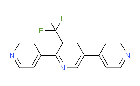 2,5-Di(pyridin-4-yl)-3-(trifluoromethyl)pyridine