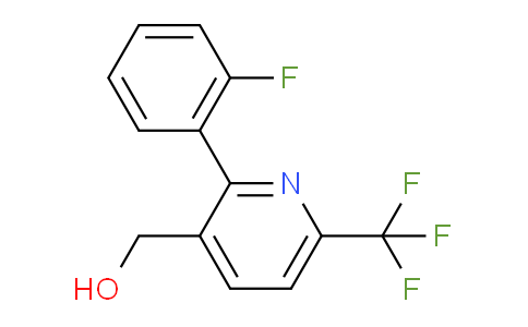 2-(2-Fluorophenyl)-6-(trifluoromethyl)pyridine-3-methanol