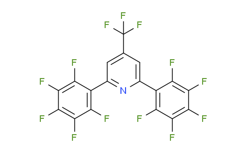 2,6-Bis(perfluorophenyl)-4-(trifluoromethyl)pyridine