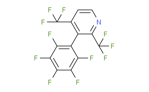 2,4-Bis(trifluoromethyl)-3-(perfluorophenyl)pyridine