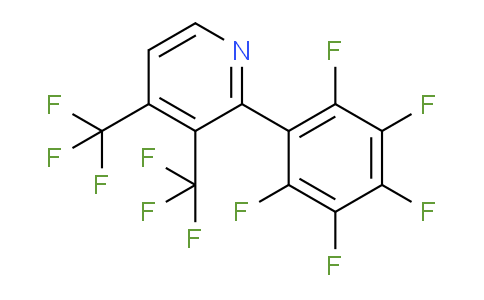 3,4-Bis(trifluoromethyl)-2-(perfluorophenyl)pyridine