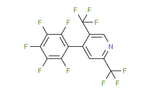 2,5-Bis(trifluoromethyl)-4-(perfluorophenyl)pyridine