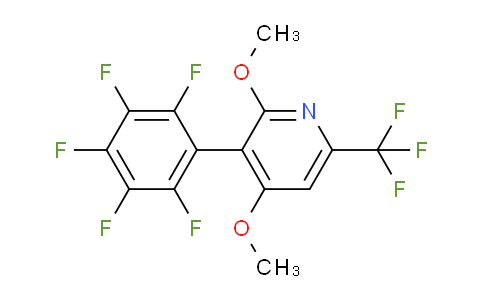 AM65416 | 1261549-67-0 | 2,4-Dimethoxy-3-(perfluorophenyl)-6-(trifluoromethyl)pyridine