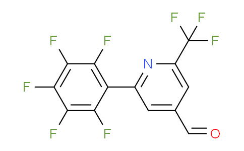 AM65434 | 1261814-01-0 | 2-(Perfluorophenyl)-6-(trifluoromethyl)isonicotinaldehyde