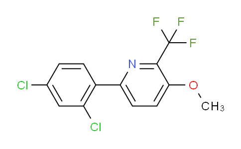 AM65460 | 1361680-83-2 | 6-(2,4-Dichlorophenyl)-3-methoxy-2-(trifluoromethyl)pyridine