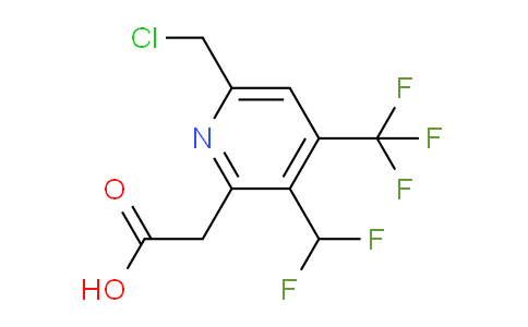 AM65466 | 1361491-88-4 | 6-(Chloromethyl)-3-(difluoromethyl)-4-(trifluoromethyl)pyridine-2-acetic acid