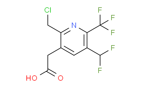 AM65467 | 1361807-28-4 | 2-(Chloromethyl)-5-(difluoromethyl)-6-(trifluoromethyl)pyridine-3-acetic acid