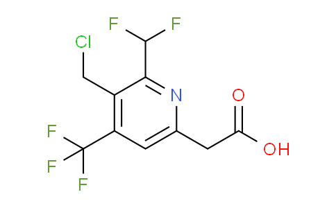 AM65472 | 1361894-74-7 | 3-(Chloromethyl)-2-(difluoromethyl)-4-(trifluoromethyl)pyridine-6-acetic acid