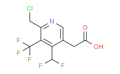 AM65476 | 1361807-21-7 | 2-(Chloromethyl)-4-(difluoromethyl)-3-(trifluoromethyl)pyridine-5-acetic acid