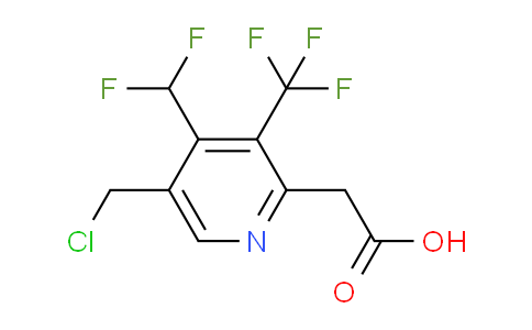 AM65477 | 1361851-25-3 | 5-(Chloromethyl)-4-(difluoromethyl)-3-(trifluoromethyl)pyridine-2-acetic acid