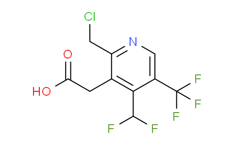 AM65478 | 1361798-47-1 | 2-(Chloromethyl)-4-(difluoromethyl)-5-(trifluoromethyl)pyridine-3-acetic acid