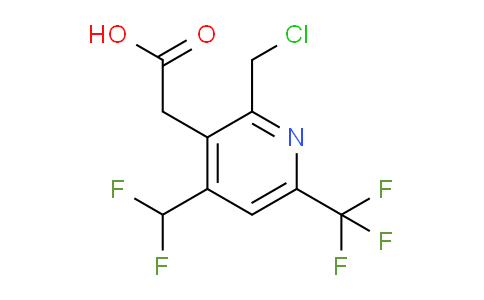 AM65480 | 1361686-22-7 | 2-(Chloromethyl)-4-(difluoromethyl)-6-(trifluoromethyl)pyridine-3-acetic acid
