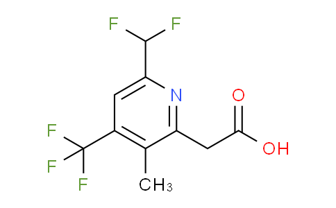 AM65485 | 1361833-17-1 | 6-(Difluoromethyl)-3-methyl-4-(trifluoromethyl)pyridine-2-acetic acid