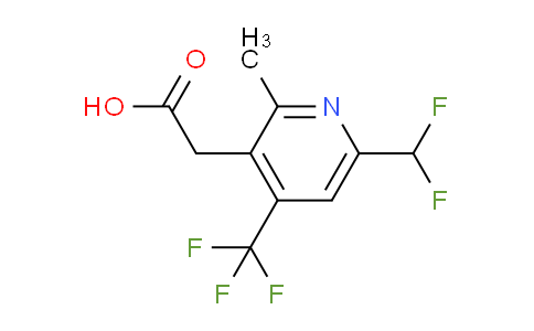 AM65490 | 1361869-89-7 | 6-(Difluoromethyl)-2-methyl-4-(trifluoromethyl)pyridine-3-acetic acid
