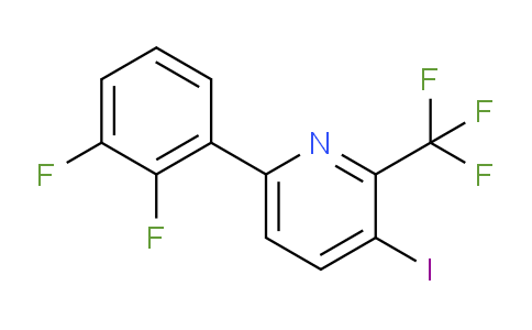 AM65554 | 1261866-40-3 | 6-(2,3-Difluorophenyl)-3-iodo-2-(trifluoromethyl)pyridine