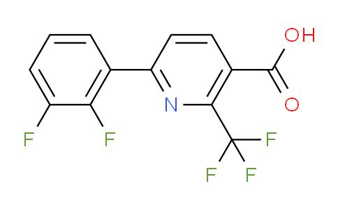 6-(2,3-Difluorophenyl)-2-(trifluoromethyl)nicotinic acid