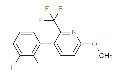 3-(2,3-Difluorophenyl)-6-methoxy-2-(trifluoromethyl)pyridine