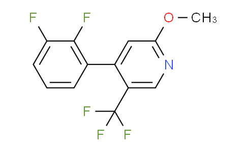 4-(2,3-Difluorophenyl)-2-methoxy-5-(trifluoromethyl)pyridine