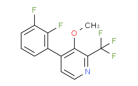 4-(2,3-Difluorophenyl)-3-methoxy-2-(trifluoromethyl)pyridine