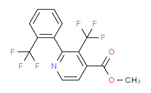 AM65665 | 1261803-96-6 | Methyl 3-(trifluoromethyl)-2-(2-(trifluoromethyl)phenyl)isonicotinate
