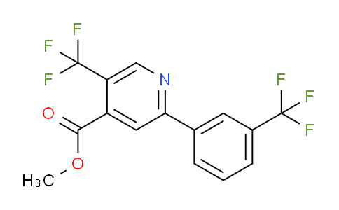 AM65666 | 1261848-00-3 | Methyl 5-(trifluoromethyl)-2-(3-(trifluoromethyl)phenyl)isonicotinate