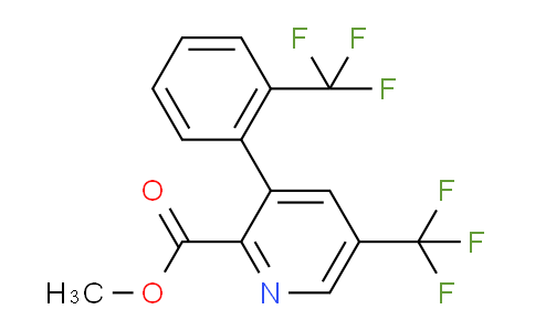 Methyl 5-(trifluoromethyl)-3-(2-(trifluoromethyl)phenyl)picolinate