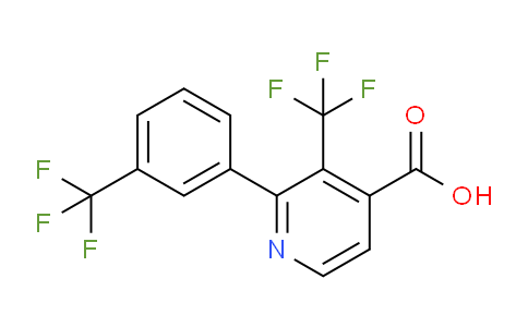 AM65694 | 1261873-86-2 | 3-(Trifluoromethyl)-2-(3-(trifluoromethyl)phenyl)isonicotinic acid