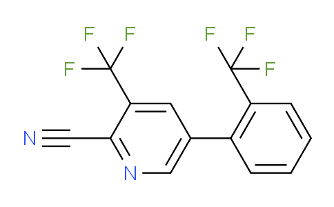 AM65734 | 1261546-19-3 | 3-(Trifluoromethyl)-5-(2-(trifluoromethyl)phenyl)picolinonitrile