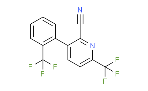 AM65740 | 1261601-86-8 | 6-(Trifluoromethyl)-3-(2-(trifluoromethyl)phenyl)picolinonitrile