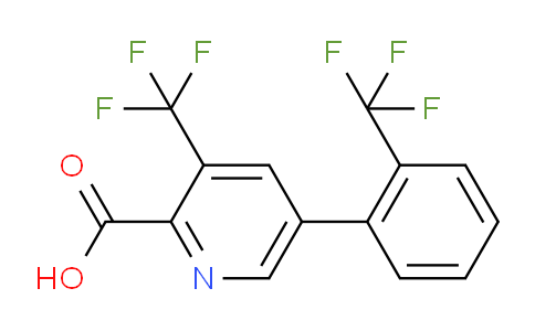3-(Trifluoromethyl)-5-(2-(trifluoromethyl)phenyl)picolinic acid