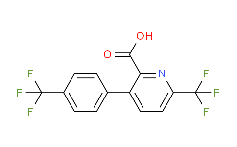 6-(Trifluoromethyl)-3-(4-(trifluoromethyl)phenyl)picolinic acid