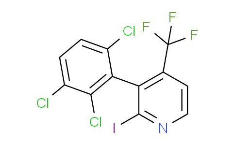 2-Iodo-3-(2,3,6-trichlorophenyl)-4-(trifluoromethyl)pyridine