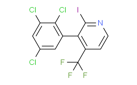 2-Iodo-3-(2,3,5-trichlorophenyl)-4-(trifluoromethyl)pyridine