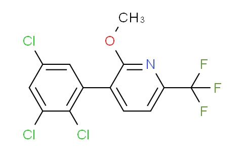 2-Methoxy-3-(2,3,5-trichlorophenyl)-6-(trifluoromethyl)pyridine