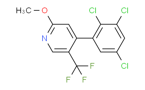2-Methoxy-4-(2,3,5-trichlorophenyl)-5-(trifluoromethyl)pyridine