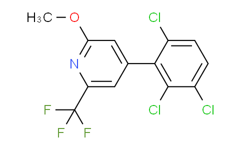 2-Methoxy-4-(2,3,6-trichlorophenyl)-6-(trifluoromethyl)pyridine