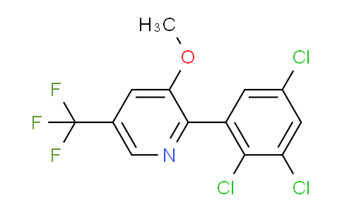 3-Methoxy-2-(2,3,5-trichlorophenyl)-5-(trifluoromethyl)pyridine