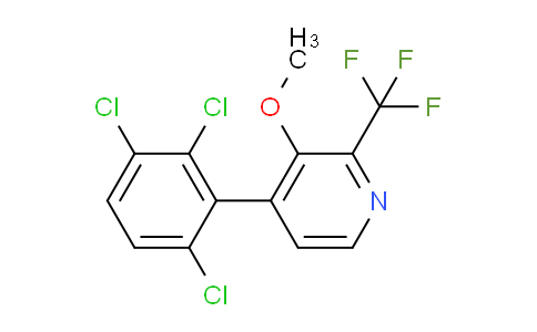 3-Methoxy-4-(2,3,6-trichlorophenyl)-2-(trifluoromethyl)pyridine